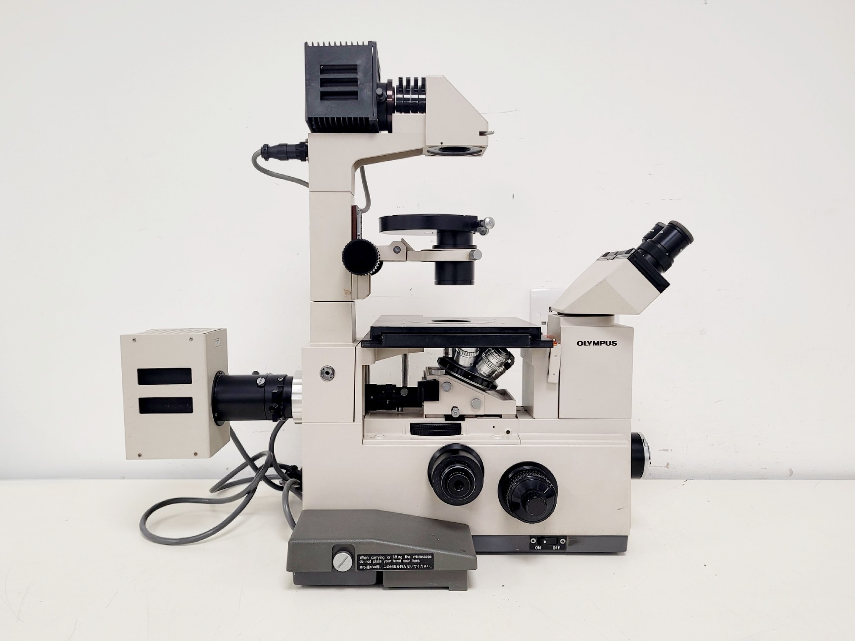 Image of Olympus IMT-2 Inverted Microscope w/ 6 x Objectives OCDPLan, SPlan, LWD