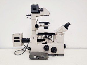 Thumbnail image of Olympus IMT-2 Inverted Microscope w/ 6 x Objectives OCDPLan, SPlan, LWD