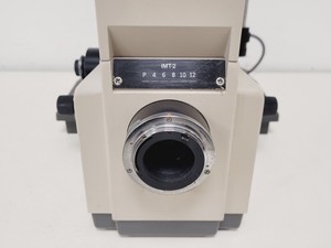 Thumbnail image of Olympus IMT-2 Inverted Microscope w/ 6 x Objectives OCDPLan, SPlan, LWD