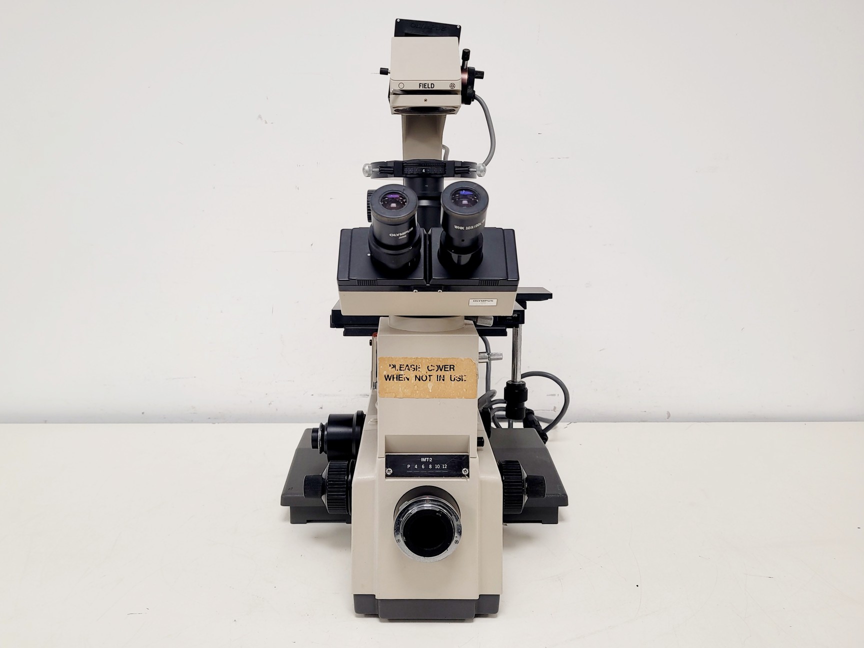 Image of Olympus IMT-2 Inverted Microscope w/ 6 x Objectives OCDPLan, SPlan, LWD
