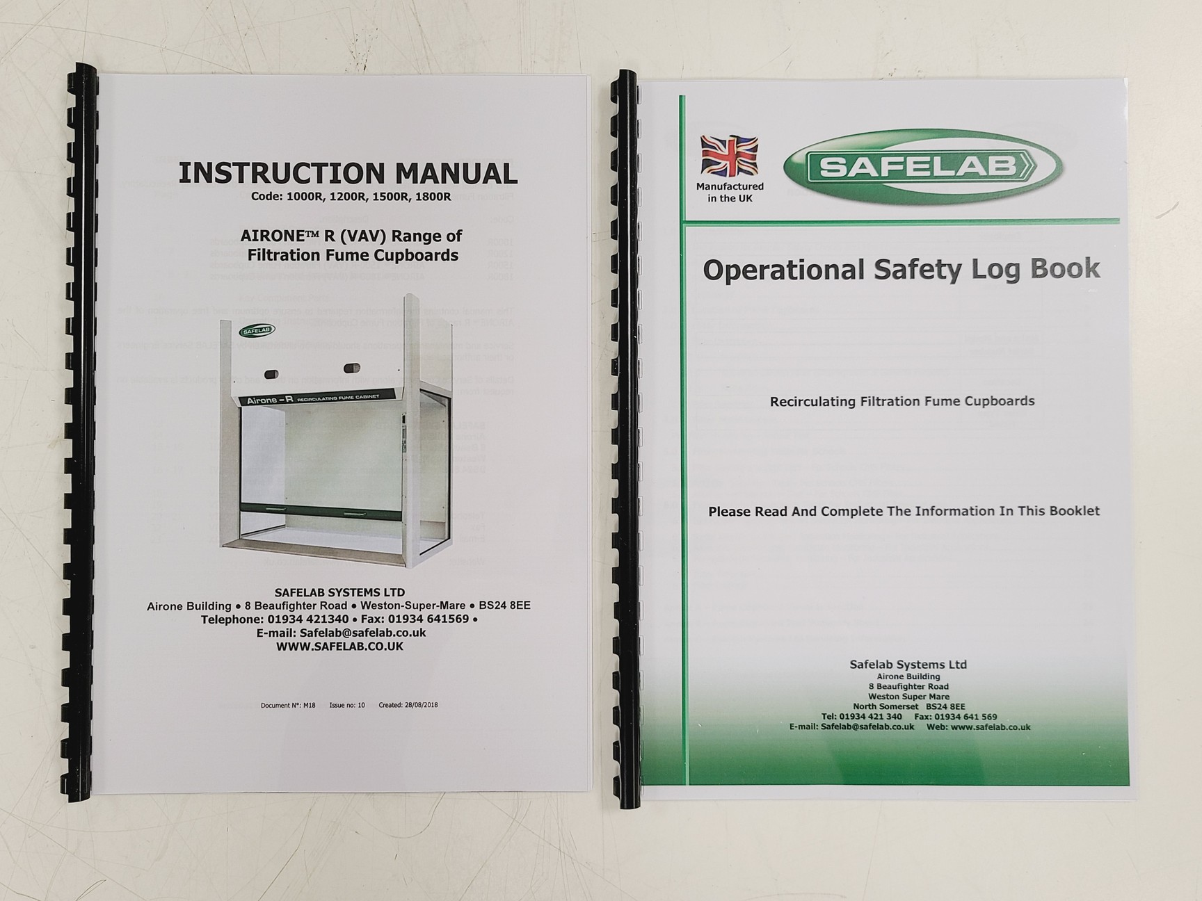 Image of Safelab Airone 1000R Fume Cabinet Lab
