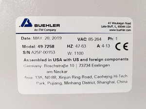 Thumbnail image of Buehler AutoMet 250 Grinder/Polisher