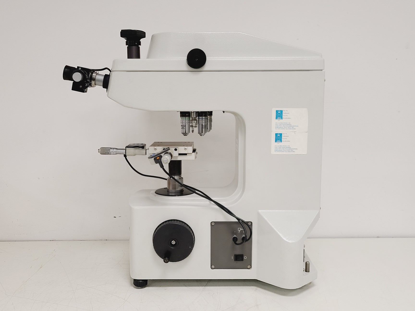 Image of Buehler Micromet 5104 Hardness Tester w/ 3 x Objectives M50,M10 & M20 