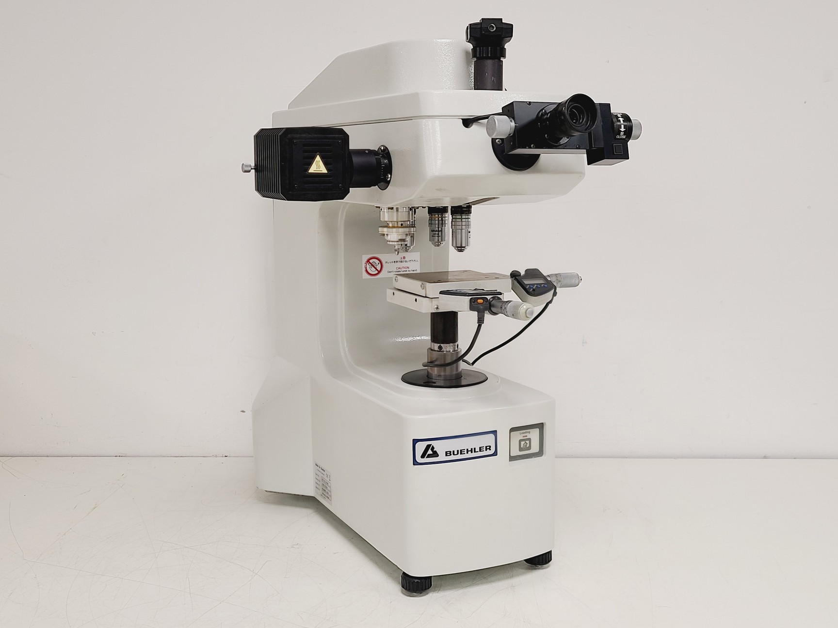Image of Buehler Micromet 5104 Hardness Tester w/ 3 x Objectives M50,M10 & M20 