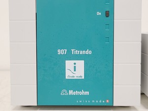 Thumbnail image of Metrohm 907 Titrando High-End Tritrator, Ti Stand, 2 x 800 Dosino Lab