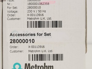 Thumbnail image of Metrohm 907 Titrando High-End Tritrator, Ti Stand, 2 x 800 Dosino Lab