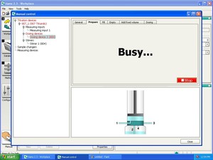 Thumbnail image of Metrohm 907 Titrando High-End Tritrator, Ti Stand, 2 x 800 Dosino w/ Software 
