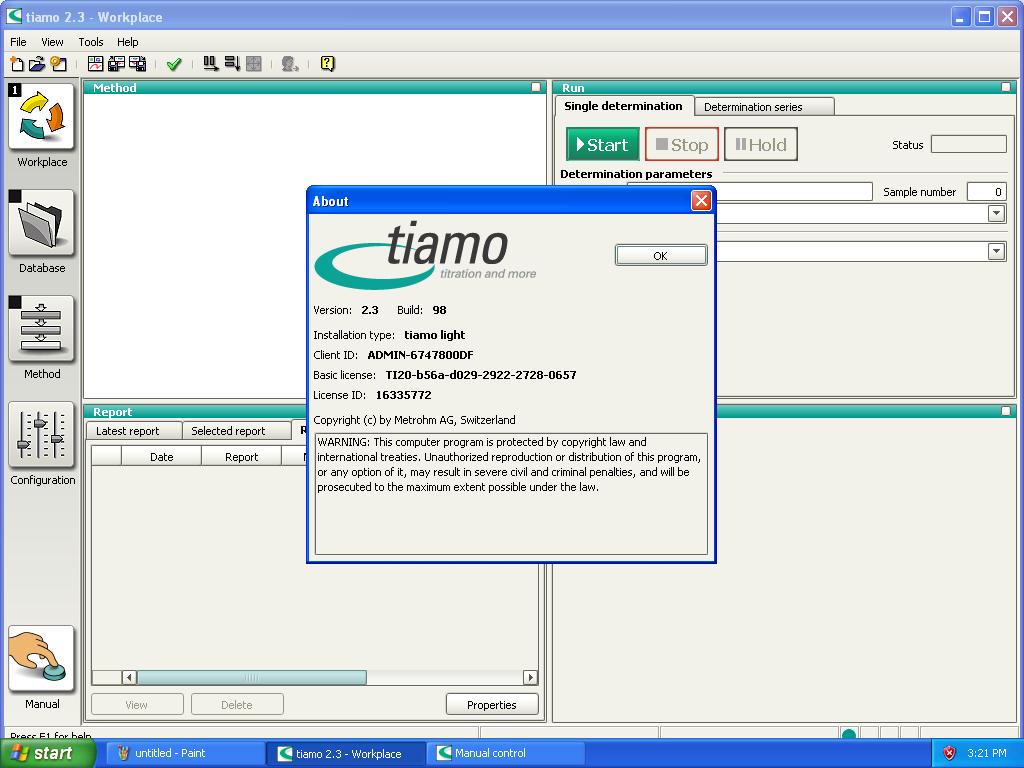 Image of Metrohm 907 Titrando High-End Tritrator, Ti Stand, 2 x 800 Dosino w/ Software 