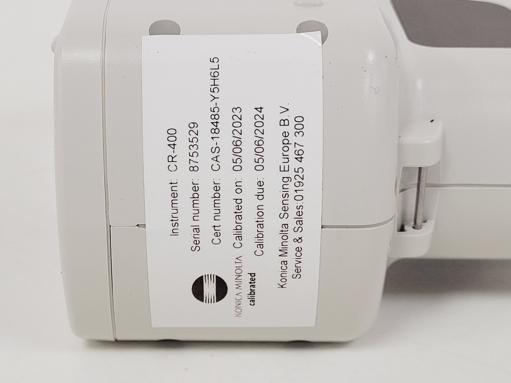 Image of Konica Minolta CR-400 Chroma Meter Calorimeter W/ DP-400 Data Processor
