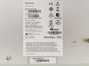 Thumbnail image of Illumina NextSeq 500 DNA Sequencer