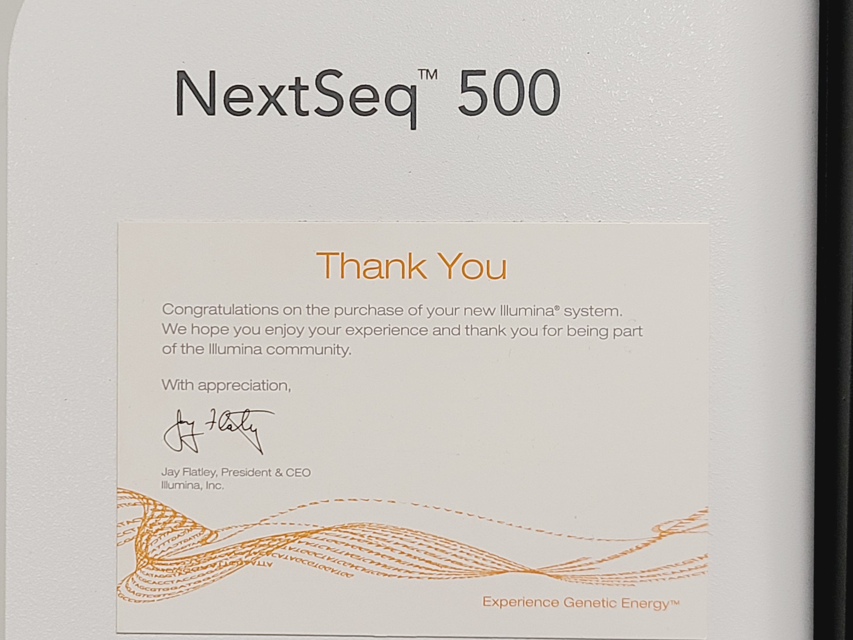 Image of Illumina NextSeq 500 DNA Sequencer