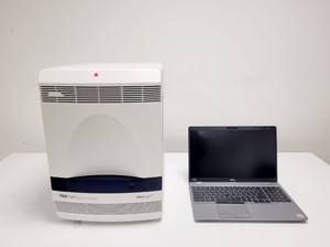 Image of Applied Biosystems 7500 Fast Real-Time PCR Machine w/ Laptop & Software 