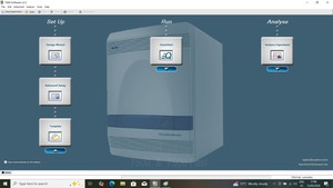 Thumbnail image of Applied Biosystems 7500 Fast Real-Time PCR Machine, Laptop & Software 2021 Lab 