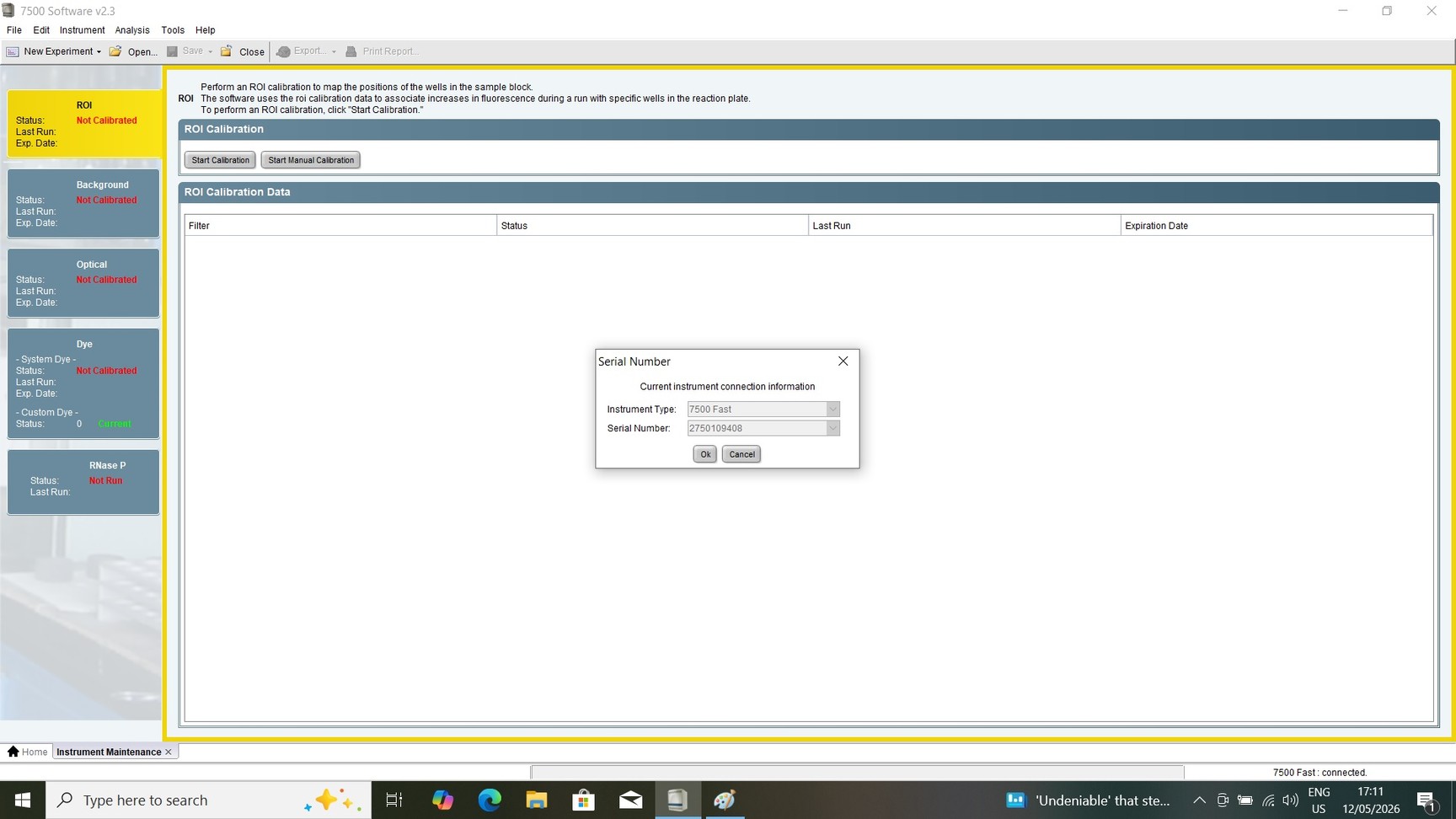 Image of Applied Biosystems 7500 Fast Real-Time PCR Machine, Laptop & Software 2021 Lab 