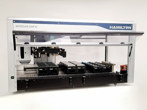 Thumbnail image of Hamilton Microlab Star M Liquid Handler System 2020 SPAN-8 CO-RE 96 Lab