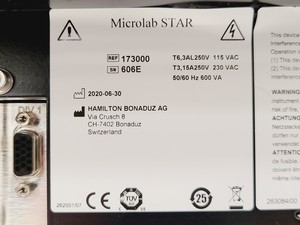 Thumbnail image of Hamilton Microlab Star M Liquid Handler System 2020 SPAN-8 CO-RE 96 Lab