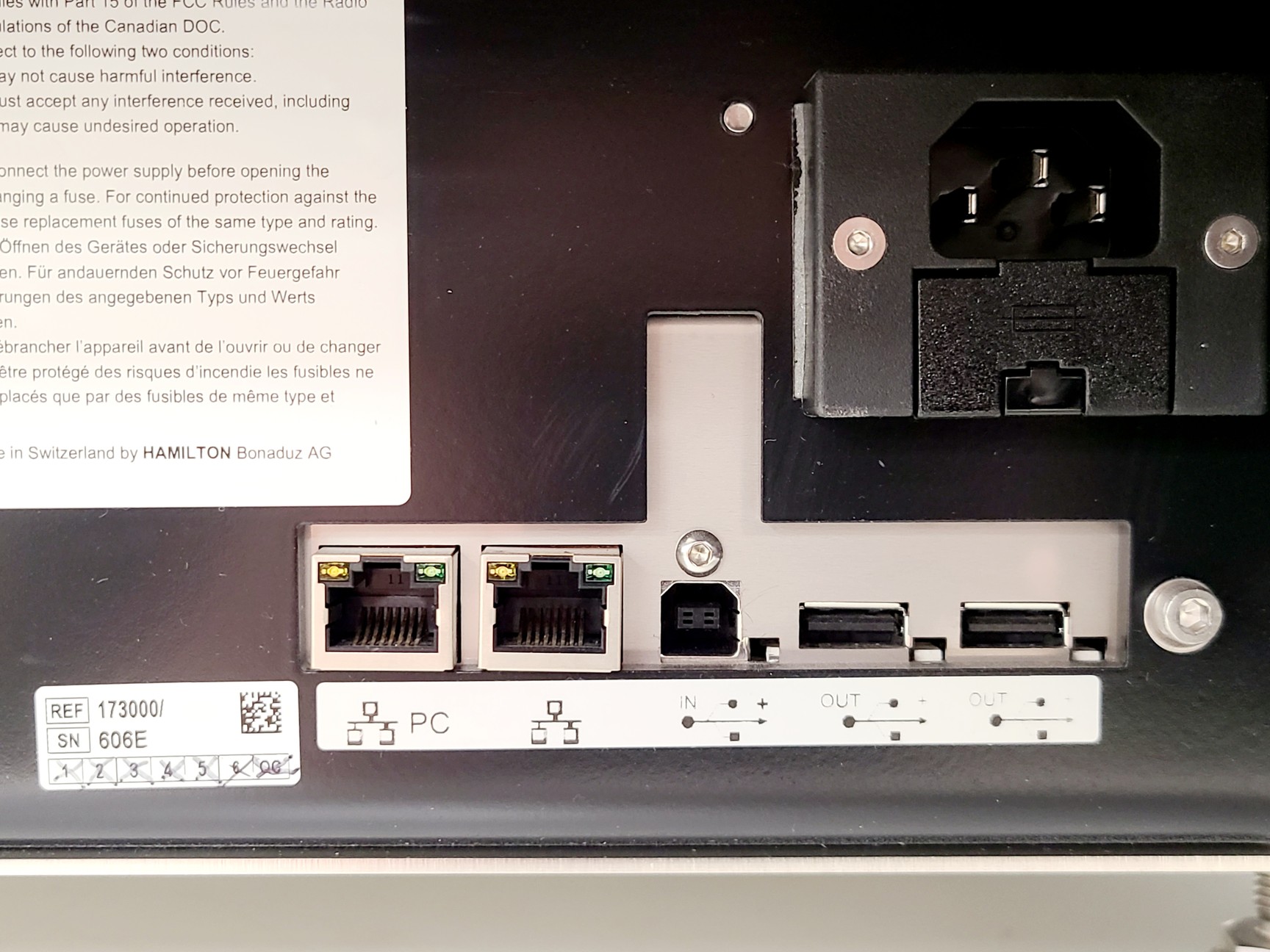 Image of Hamilton Microlab Star M Liquid Handler System 2020 SPAN-8 CO-RE 96 Lab