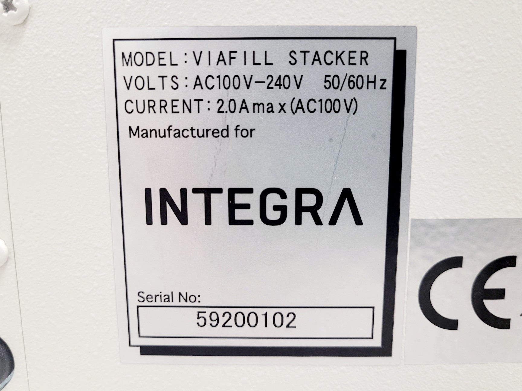 Image of Integra Viafill Dispenser & Stacker w/ 2 x Plate Stacker Short Chimneys 