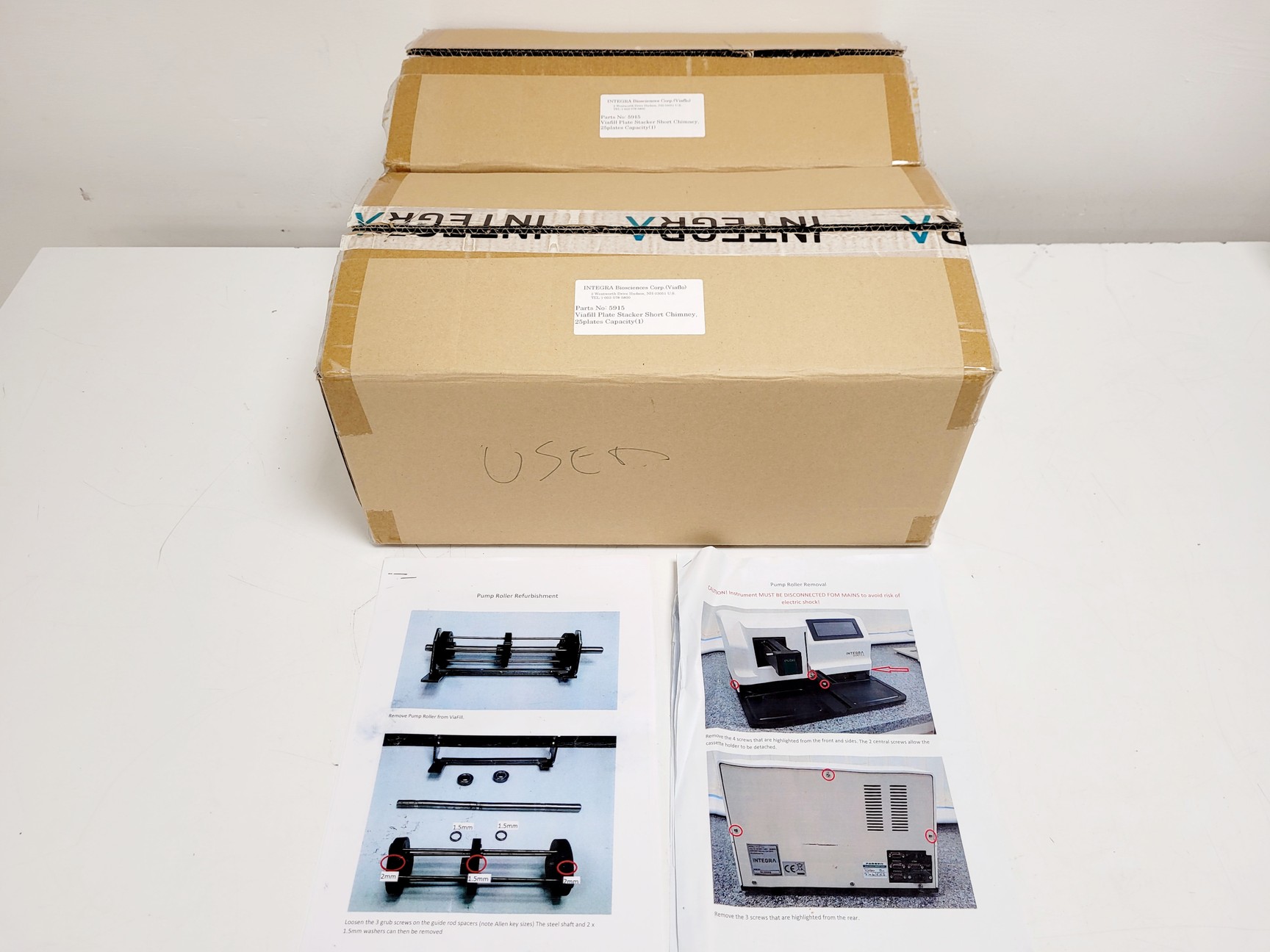 Image of Integra Viafill Dispenser & Stacker Automatic Dispenser Lab