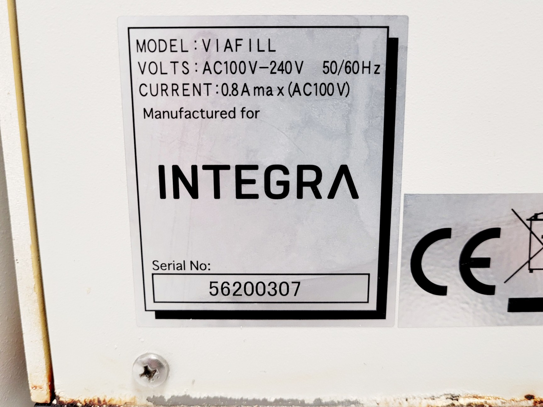 Image of Integra Viafill Dispenser & Stacker Automatic Dispenser Lab