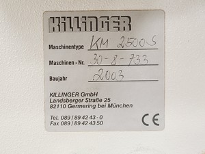 Thumbnail image of Killinger KM 2500 S Wood Turning Lathe