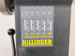 Thumbnail image of Killinger KM 2500 S Wood Turning Lathe