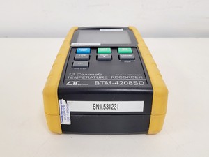 Thumbnail image of Lutron BTM-4208SD 12 Channel Temperature Recorder