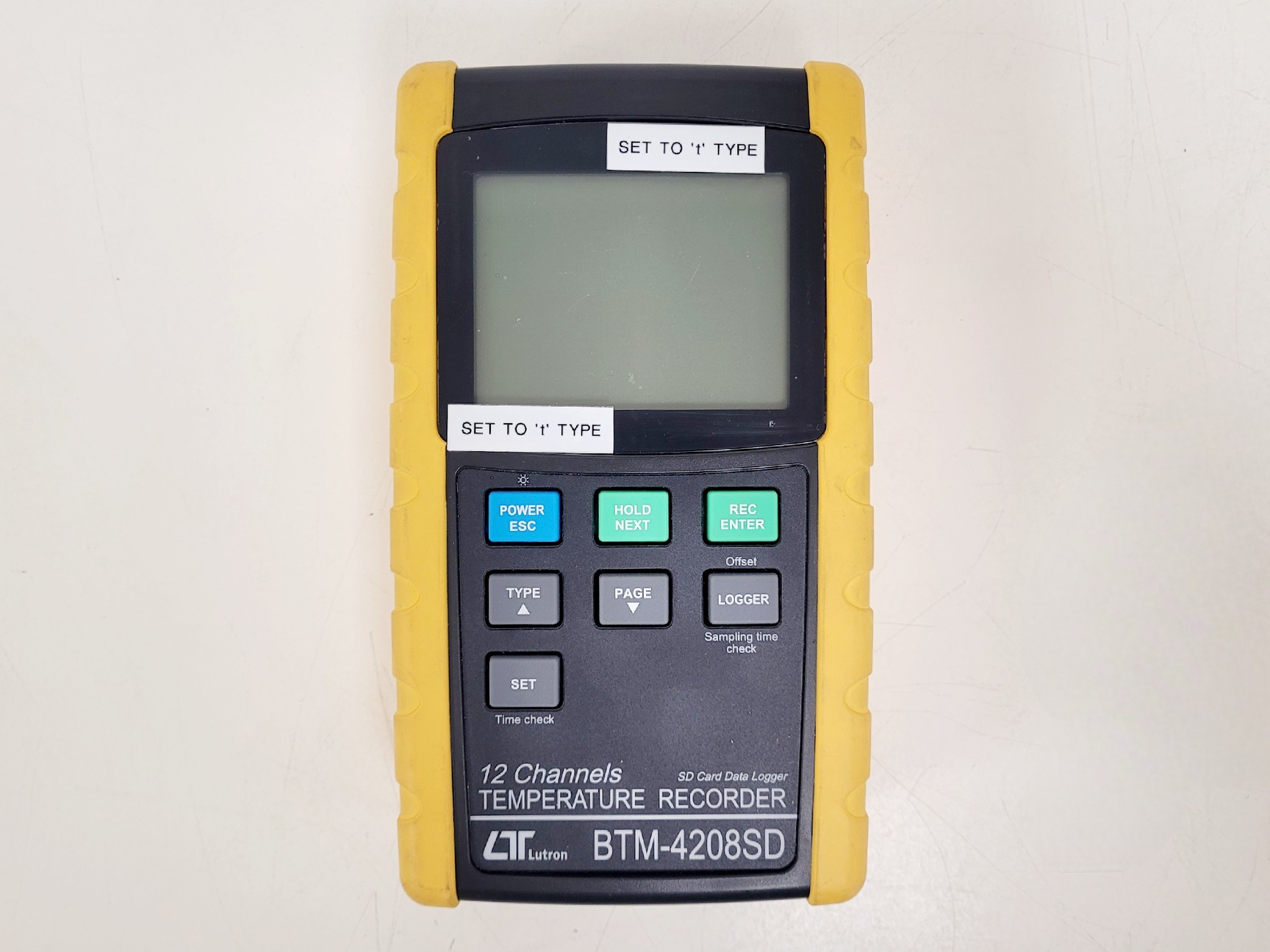 Image of Lutron BTM-4208SD 12 Channel Temperature Recorder