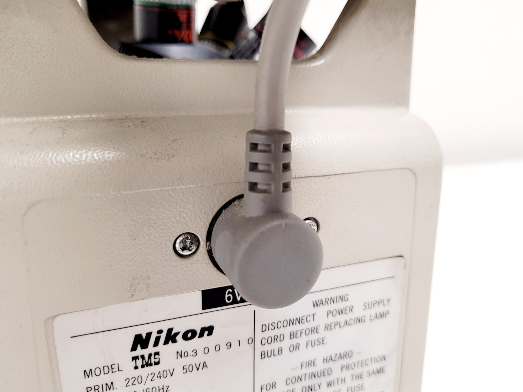 Image of Nikon TMS Inverted Microscope w/ 3 x Objectives 