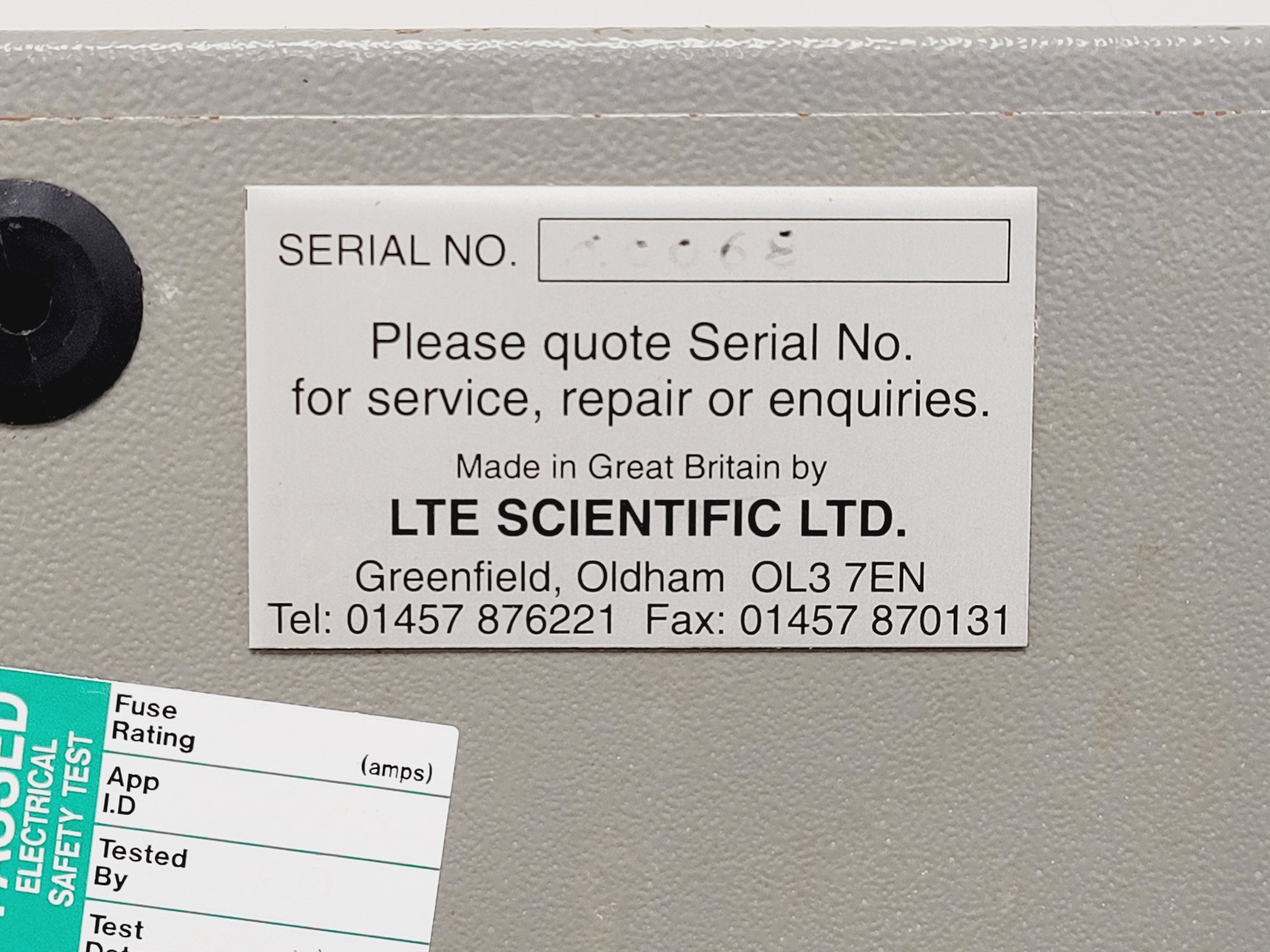 Image of LTE Scientific Touchclave - R Benchtop Autoclave 40 L