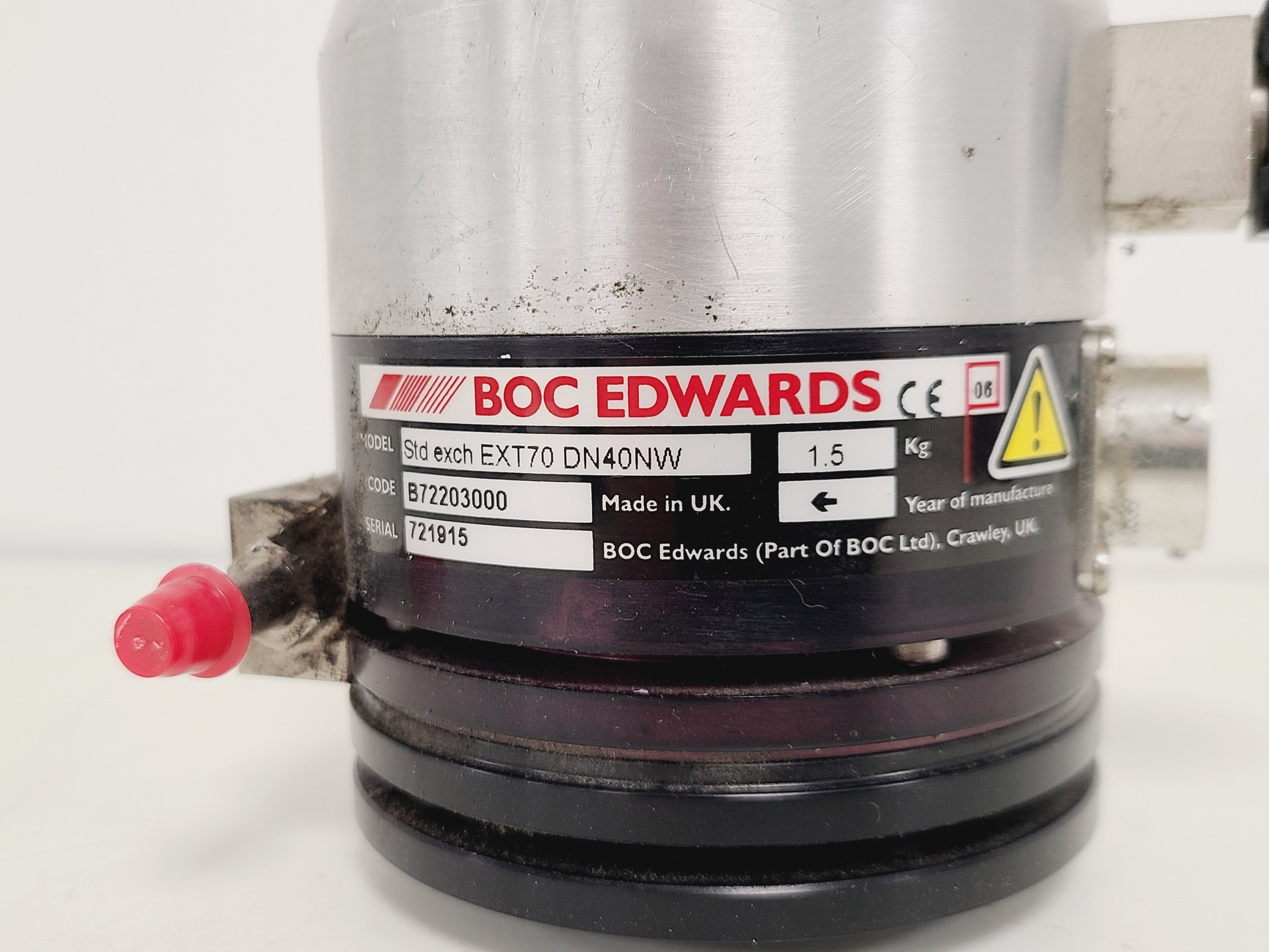 Image of BOC Edwards Std Exchange Ext70 DN40NW with Air Cooler ACX70 and Controller