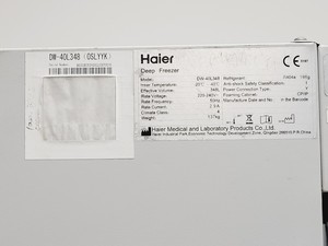 Thumbnail image of Haier DW-40L348 Deep Freezer