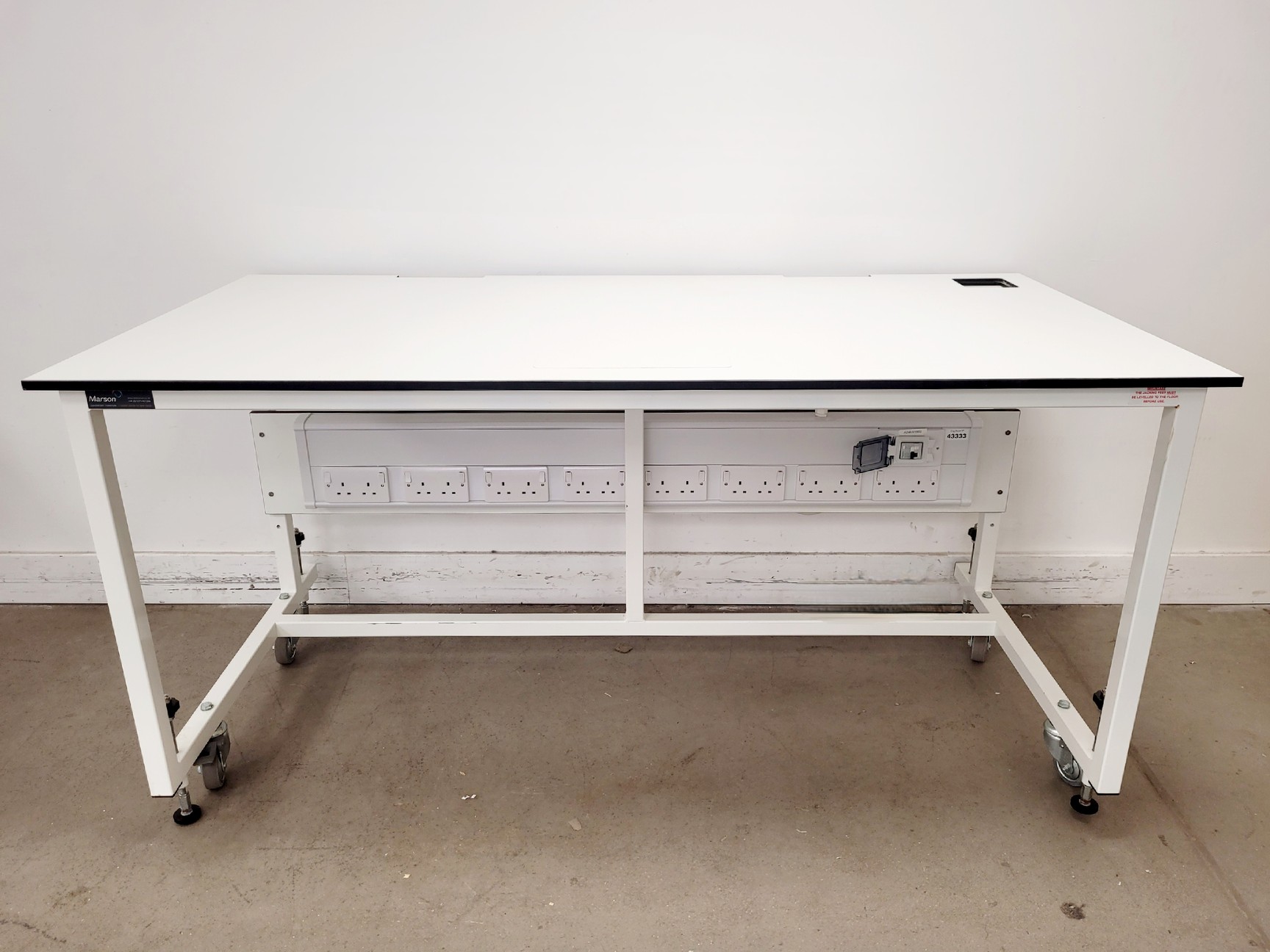 Image of Job Lot of 6 Trespa Tables/Laboratory Benches