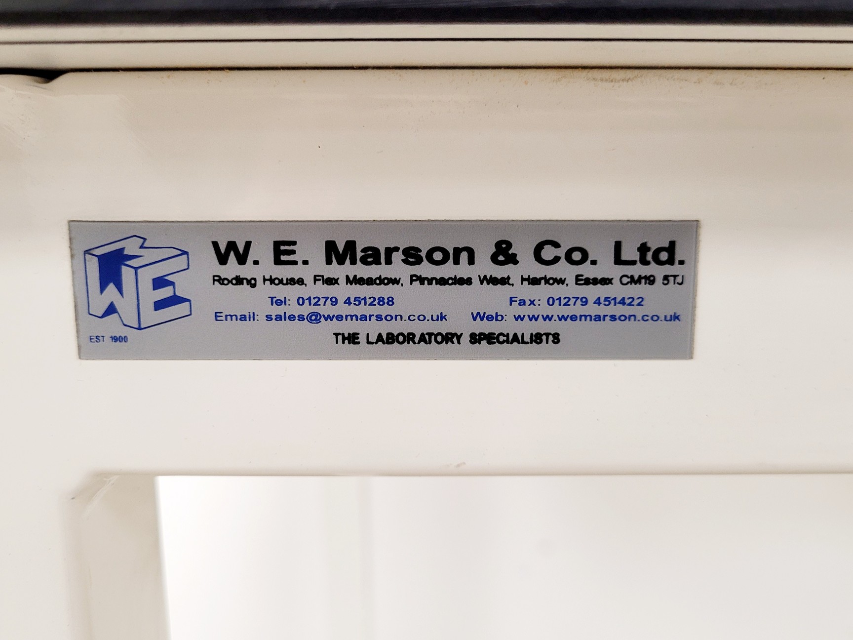 Image of Job Lot of 3 Trespa Tables/Laboratory Benches 