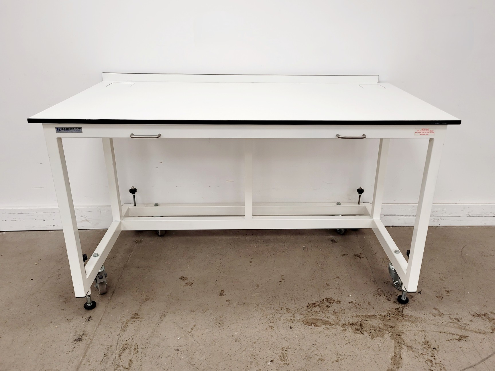 Image of Job Lot of 3 Trespa Tables/Laboratory Benches 