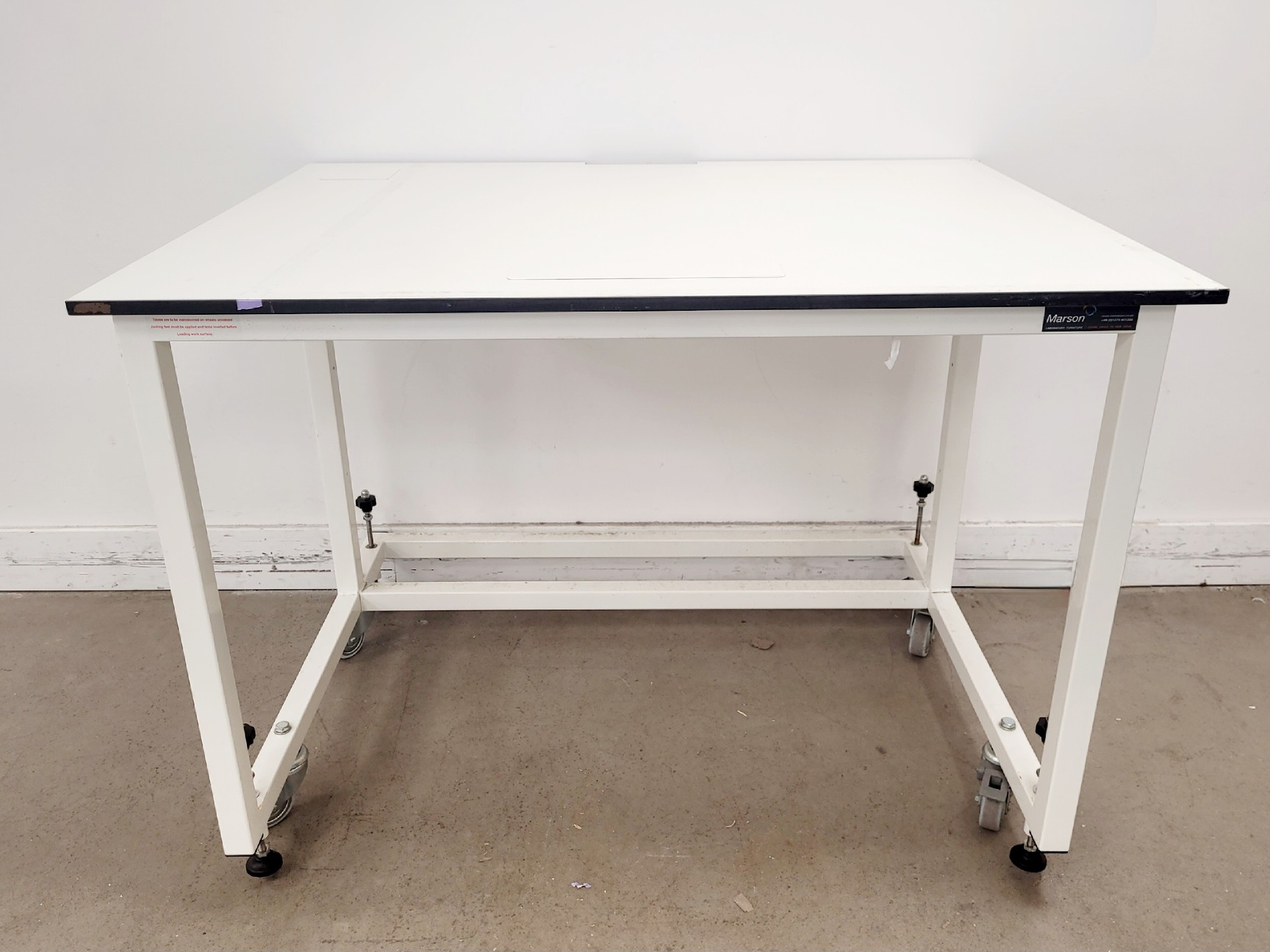 Image of Job Lot of 3 Trespa Tables/Laboratory Benches 