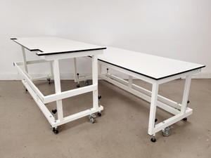 Thumbnail image of Job Lot of 2 Trespa Tables/Laboratory Benches