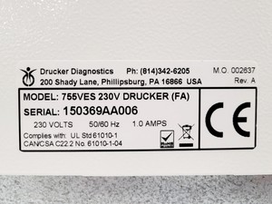 Thumbnail image of Horizon Model 755VES Benchtop Centrifuge Lab