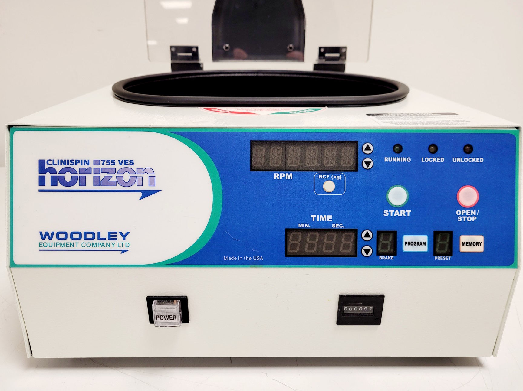 Image of Horizon Model 755VES Benchtop Centrifuge Lab