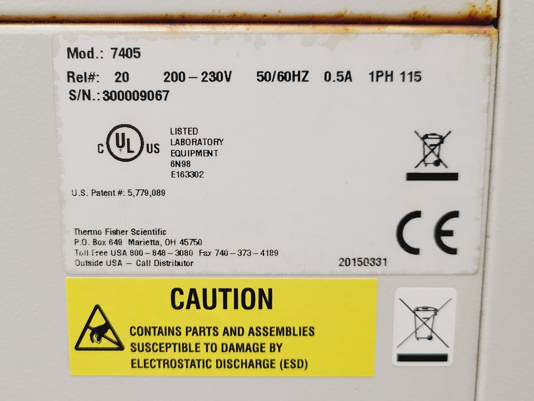 Image of Thermo Scientific 7405 CryoPlus 3 Storage System 340L