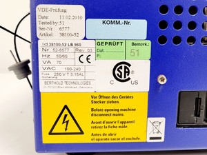 Thumbnail image of Berthold Centro LB 960 Microplate Luminometer Lab