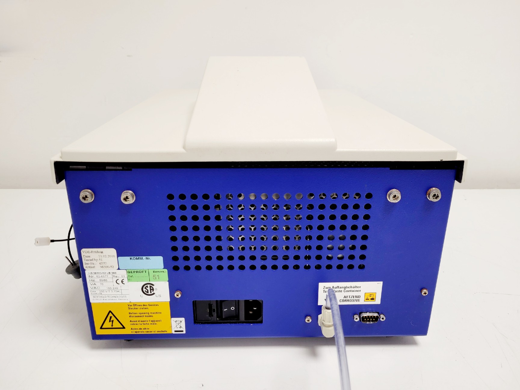 Image of Berthold Centro LB 960 Microplate Luminometer Lab