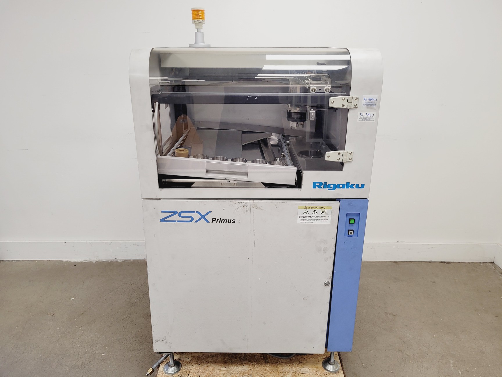 Image of Rigaku ZSX Primus WD-XRF System w/ Industrial Chiller, PC & Accessories