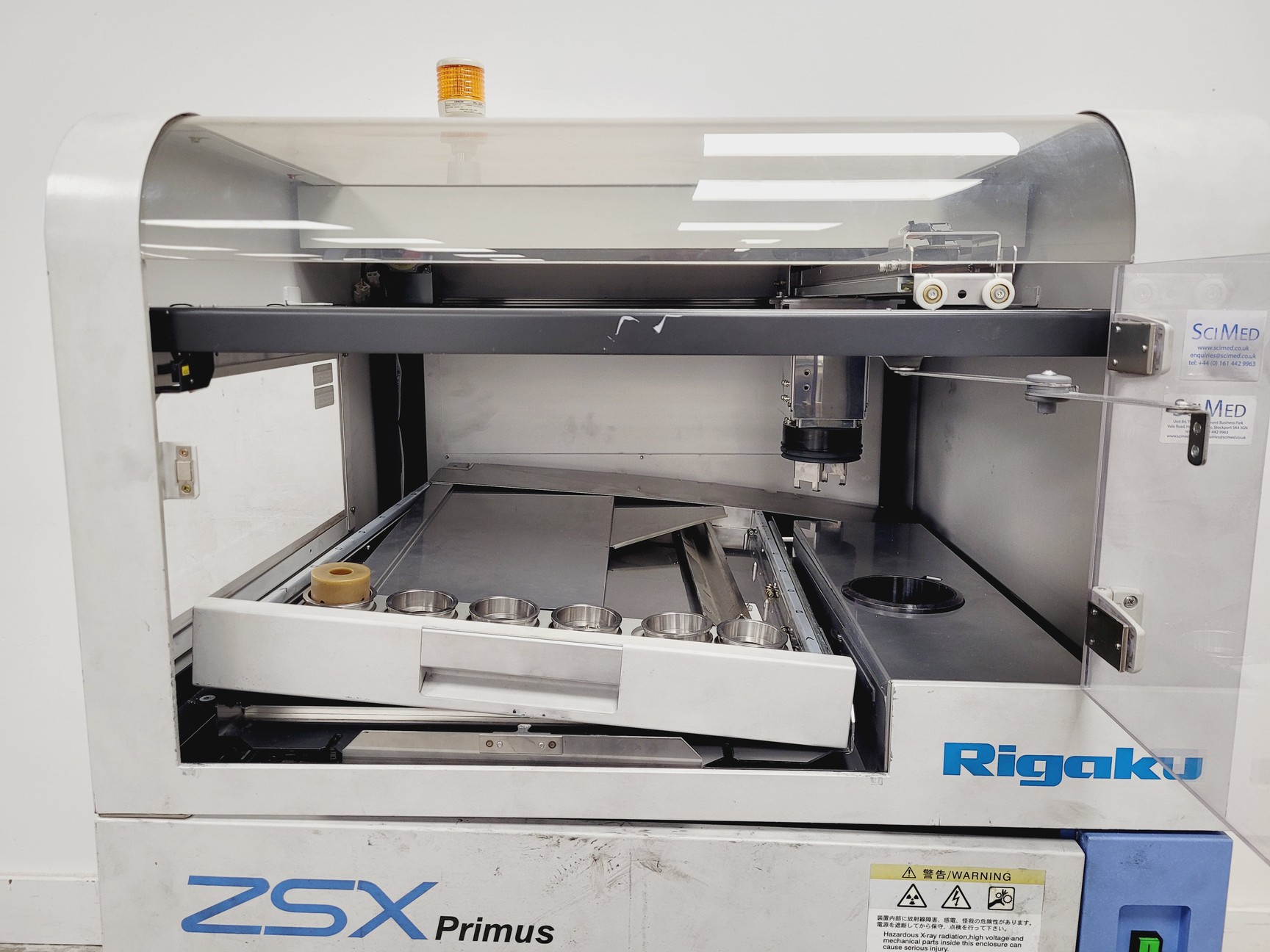 Image of Rigaku ZSX Primus WD-XRF System w/ Industrial Chiller, PC & Accessories