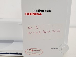 Thumbnail image of Bernina Activa 230 Patchwork Edition Sewing Machine w/ Carry Bag & Accessories