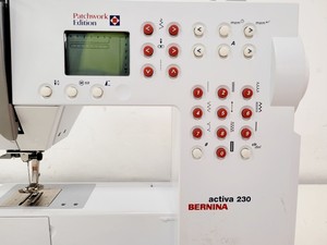 Thumbnail image of Bernina Activa 230 Patchwork Edition Sewing Machine w/ Carry Bag & Accessories