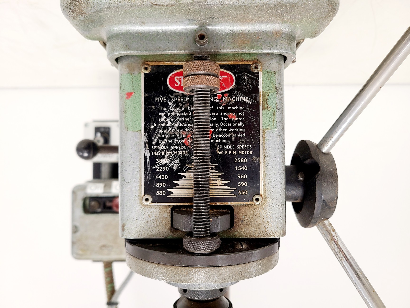 Image of Startrite Mercury MK II A5-Speed Pillar Drill Spares/Repair Lab