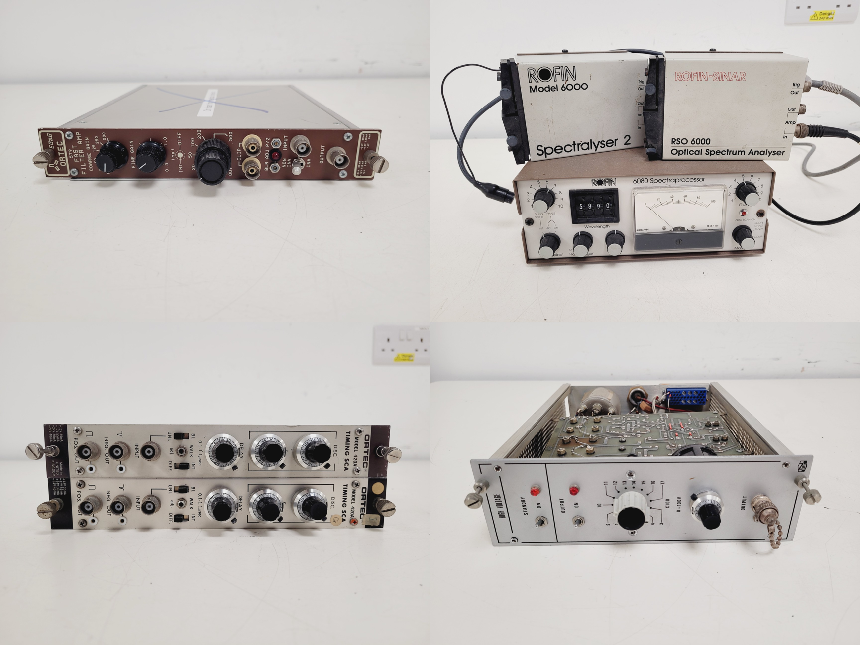 Image of Mixed Job Lot of Laboratory Equipment - Stuart, Grant, Ortec, VWR, Bio-Rad