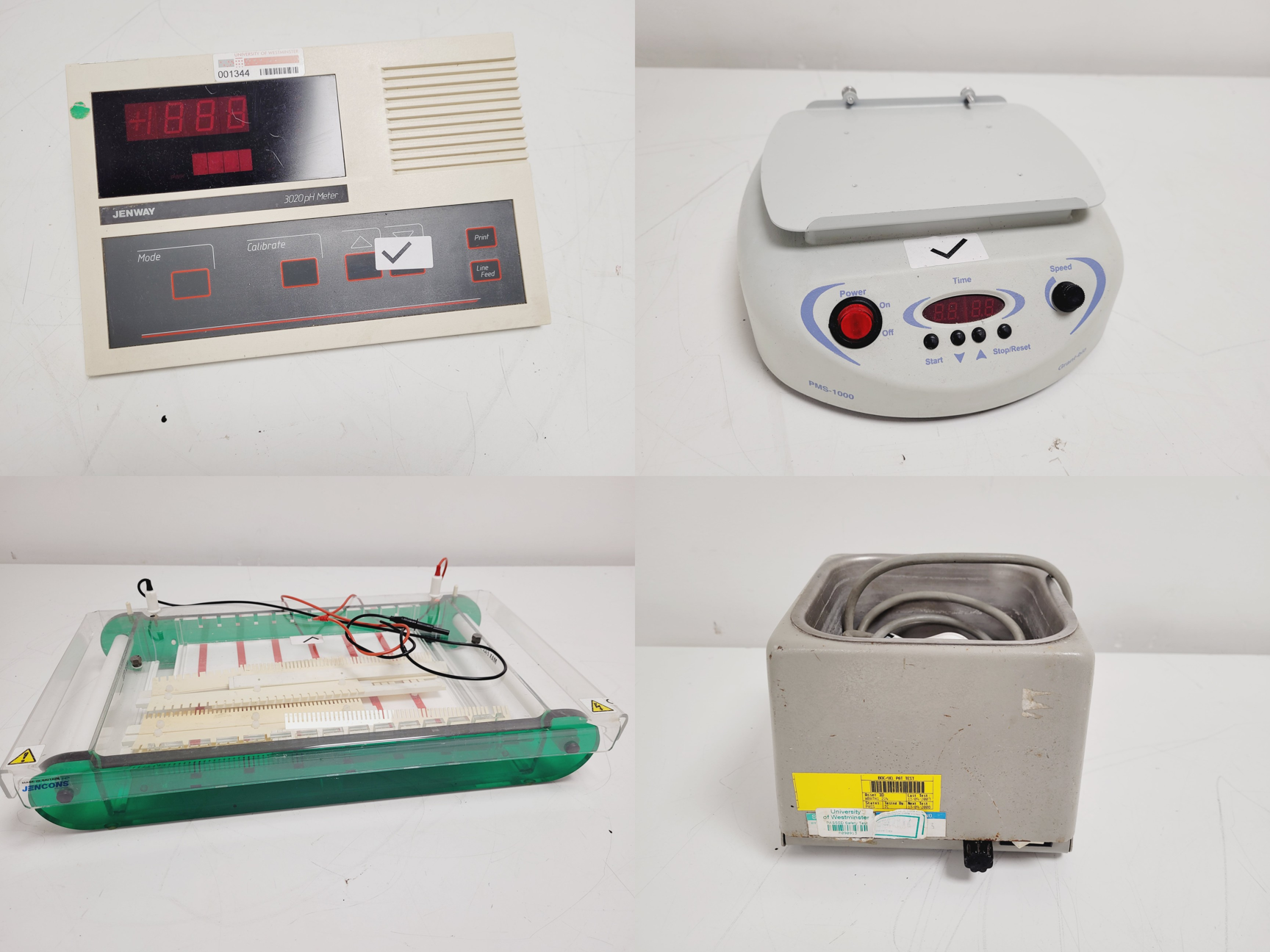 Image of Mixed Job Lot of Laboratory Equipment - Stuart, Grant, Ortec, VWR, Bio-Rad