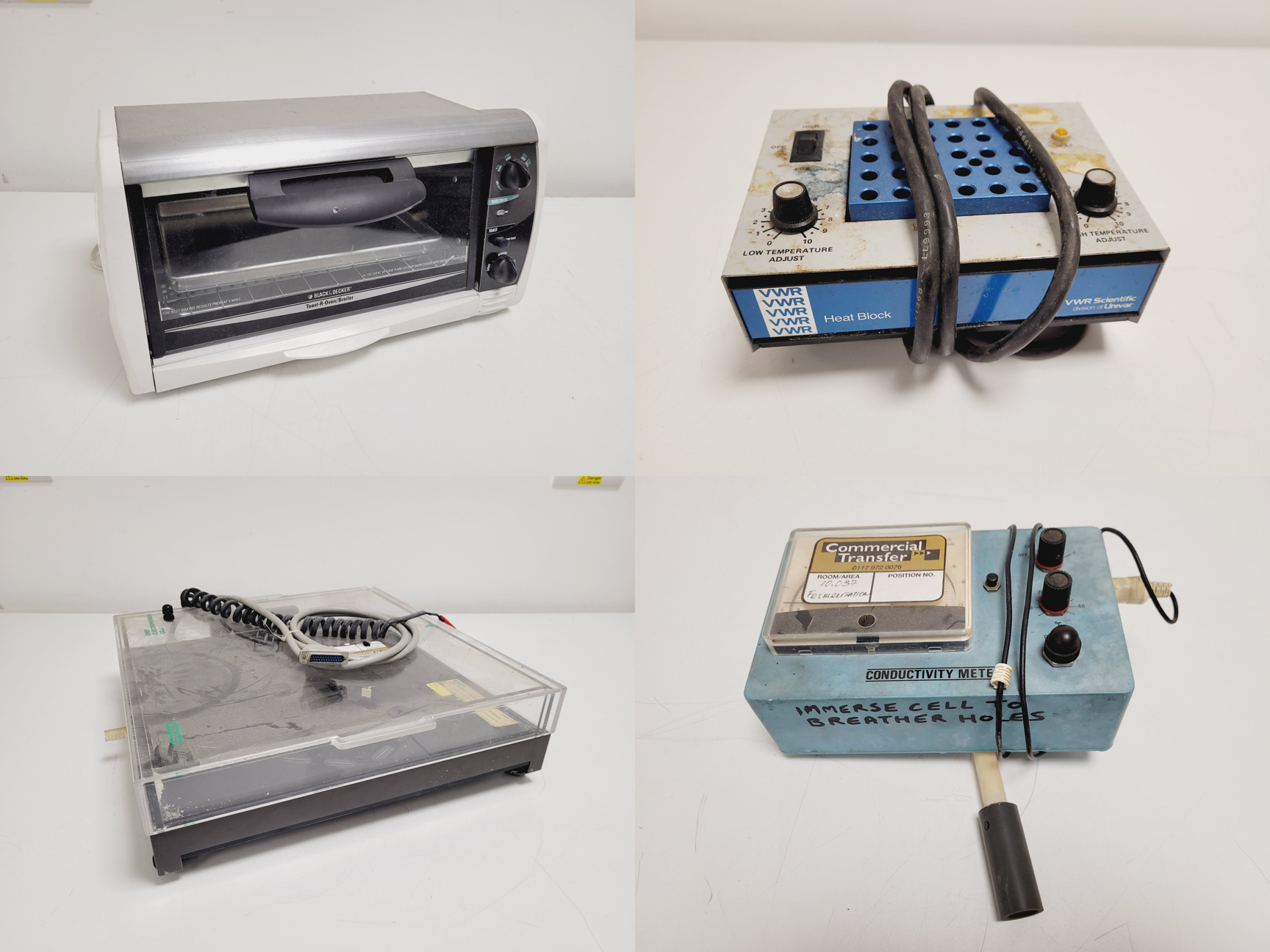 Image of Mixed Job Lot of Laboratory Equipment - Stuart, Grant, Ortec, VWR, Bio-Rad